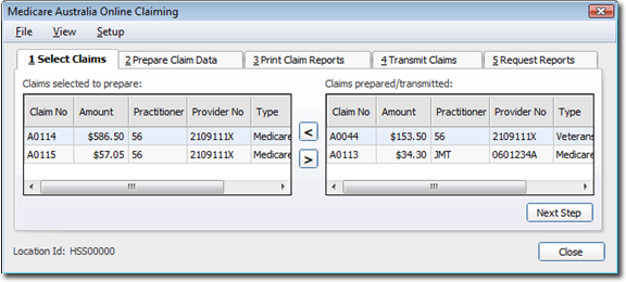 Medicare Australia Online Claiming