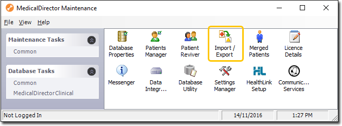 MedicalDirector Maintenance window