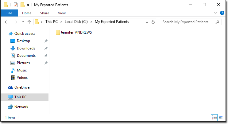 File location
