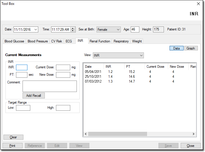 INR tool
